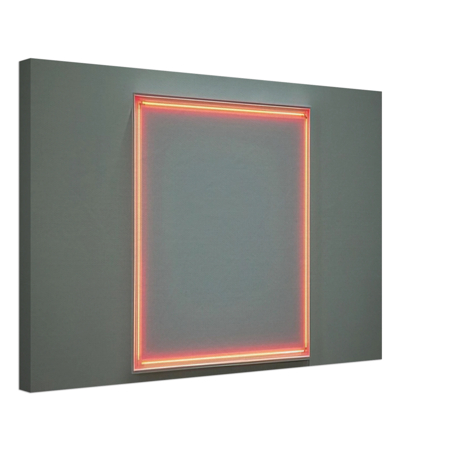 Francois Morellet - 4 rythmes interferents en formant un carre - 1972 Canvas - 70x100 cm / 28x40 inches-canvas