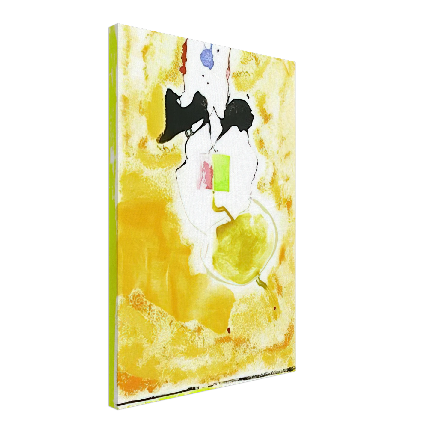 Helen Frankenthaler - Solar Imp - 2001 Canvas - 40x60 cm / 16x24 inches-canvas