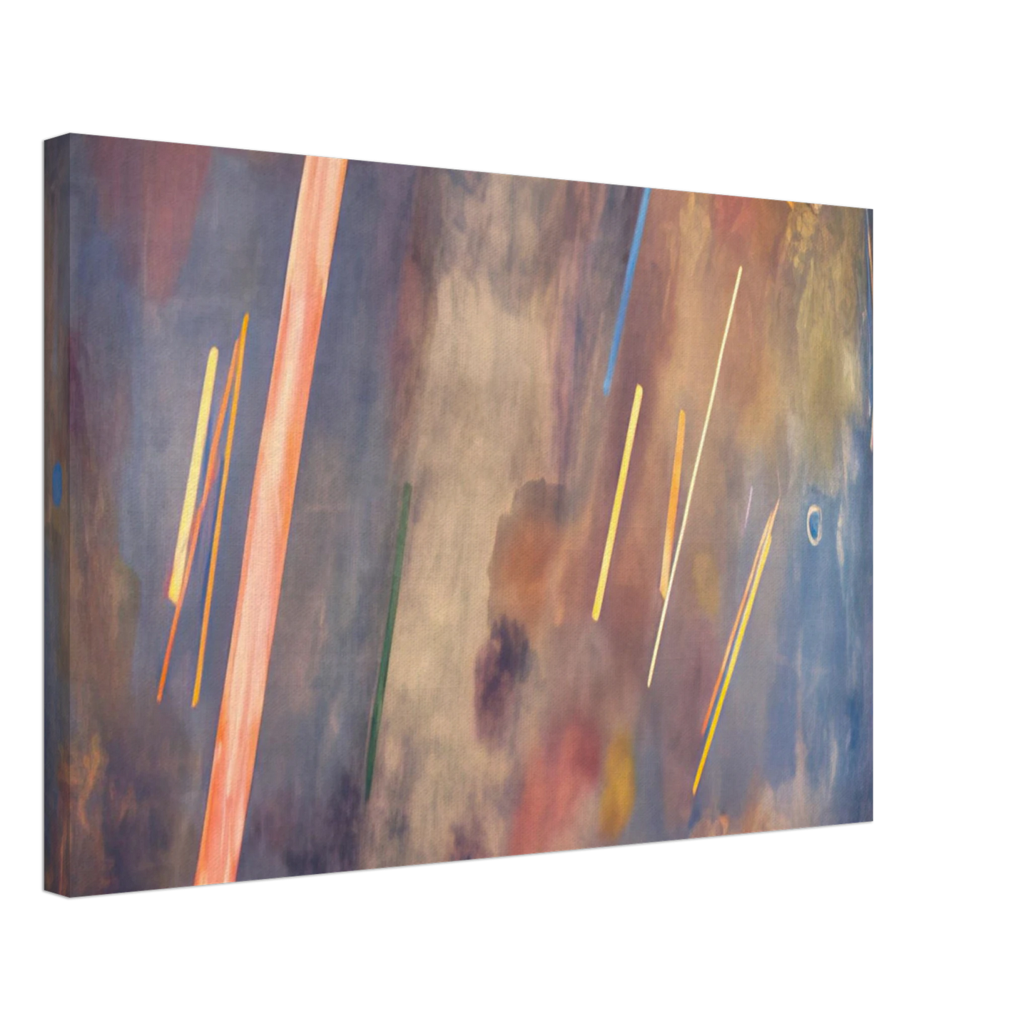 Ronnie Landfield - For William Blake - 1968 Canvas - 40x60 cm / 16x24 inches-canvas