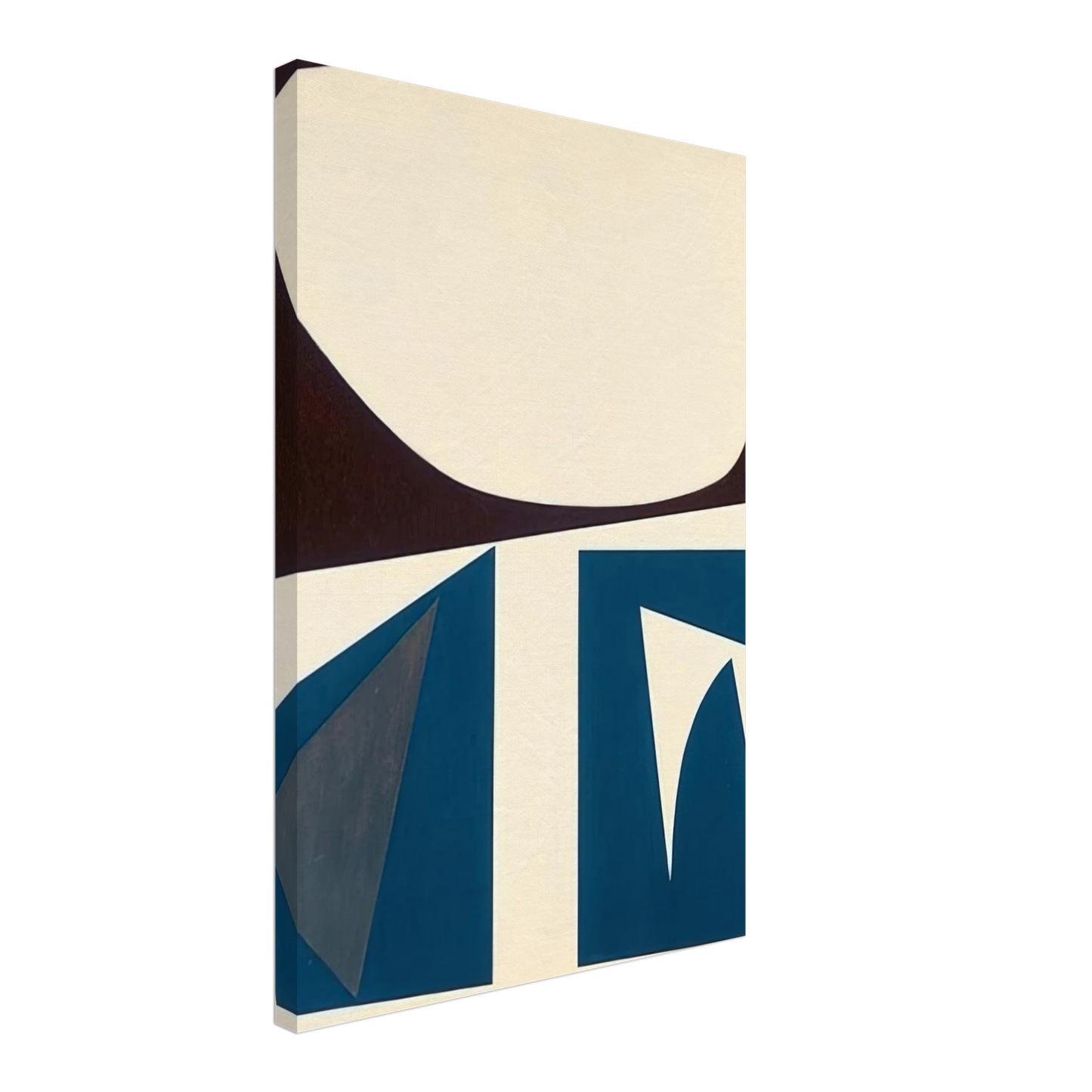 Will Barnet - Untitled - Abstract - Indian Space painting Canvas - 70x100 cm / 28x40 inches-canvas