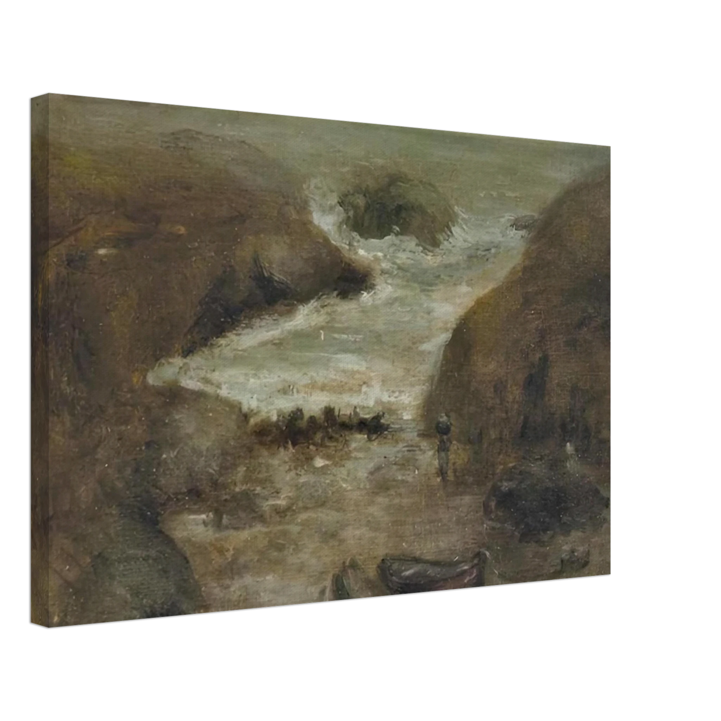 Henri Matisse - BELLE ILE 1896 1 Canvas - 40x60 cm / 16x24 inches-canvas