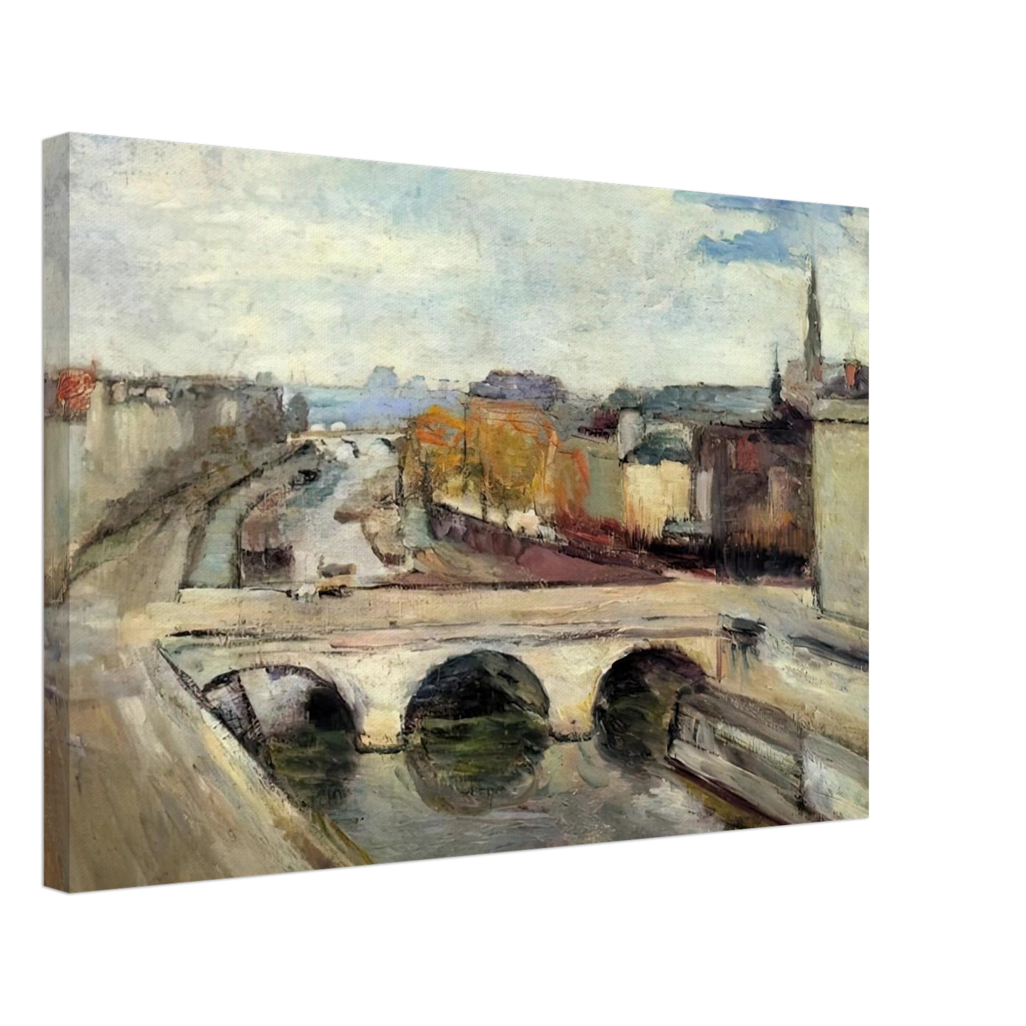 Henri Matisse - THE POT SAINT MICHEL IN PARIS 1900 Canvas - 40x60 cm / 16x24 inches-canvas