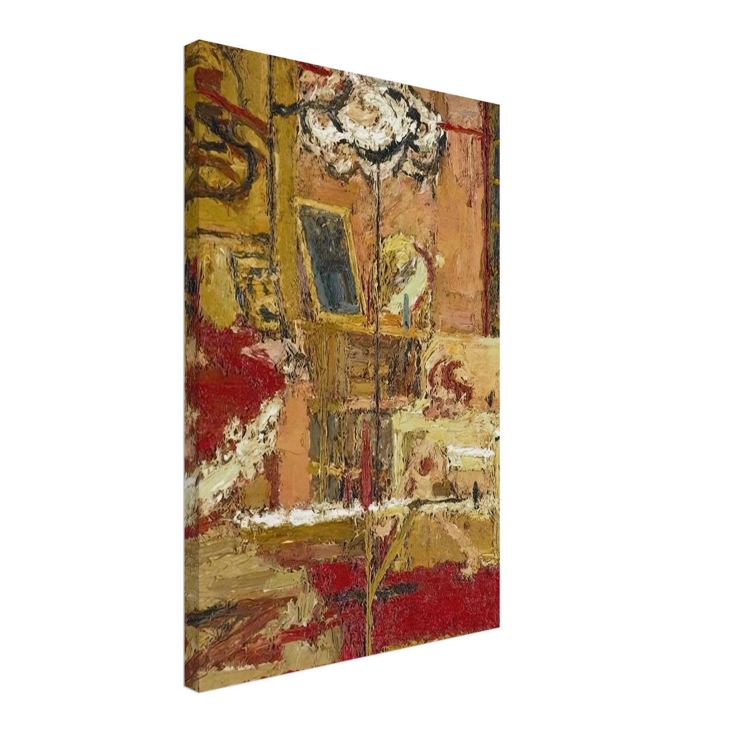 Frank Auerbach - THE SITTING ROOM Canvas - 70x100 cm / 28x40 inches-canvas