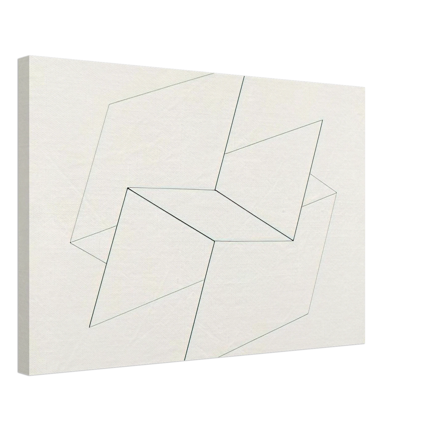 Josef Albers - STRUCTURAL CONSTELLATION VI 1960 Canvas - 70x100 cm / 28x40 inches-canvas