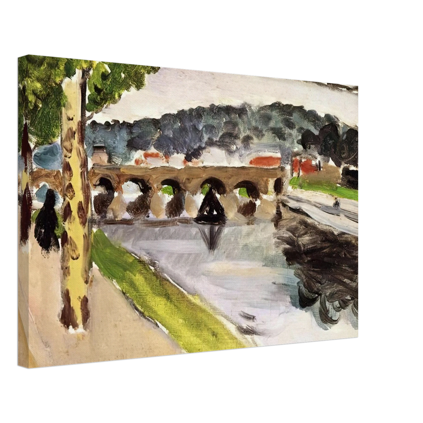 Henri Matisse - PARADE PLATANES 1917 Canvas - 40x60 cm / 16x24 inches-canvas