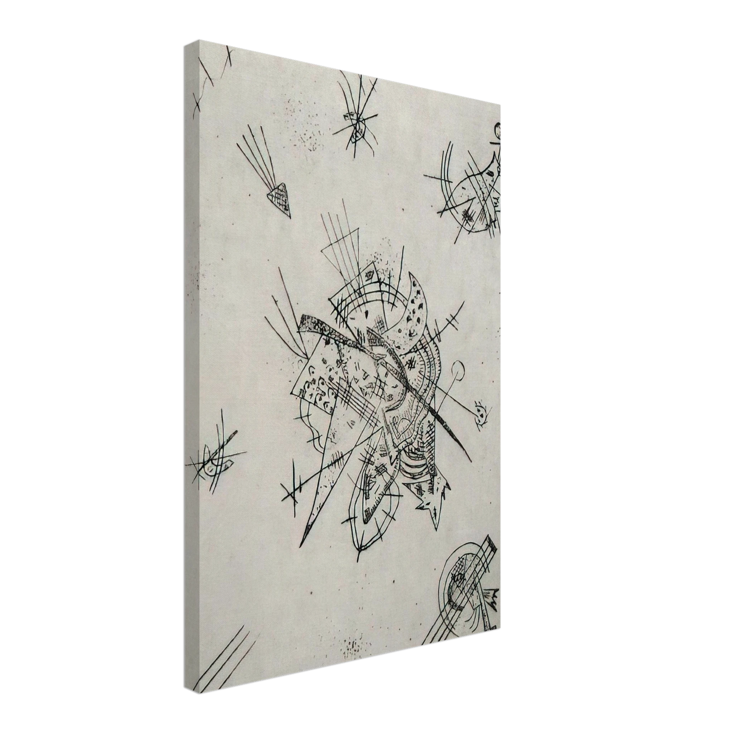 Wassily Kandinsky - SMALL WORLDS X 1922 Canvas - 70x100 cm / 28x40 inches-canvas