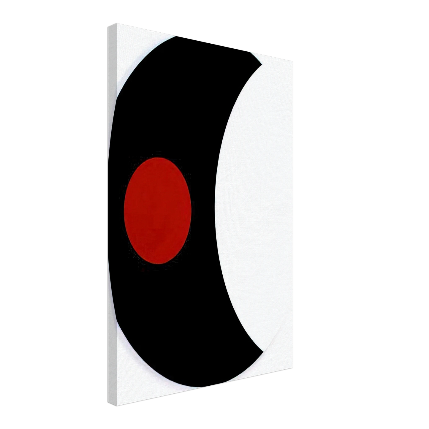 Alexander Liberman - Omicron V - 1961 Canvas - 70x100 cm / 28x40 inches-canvas