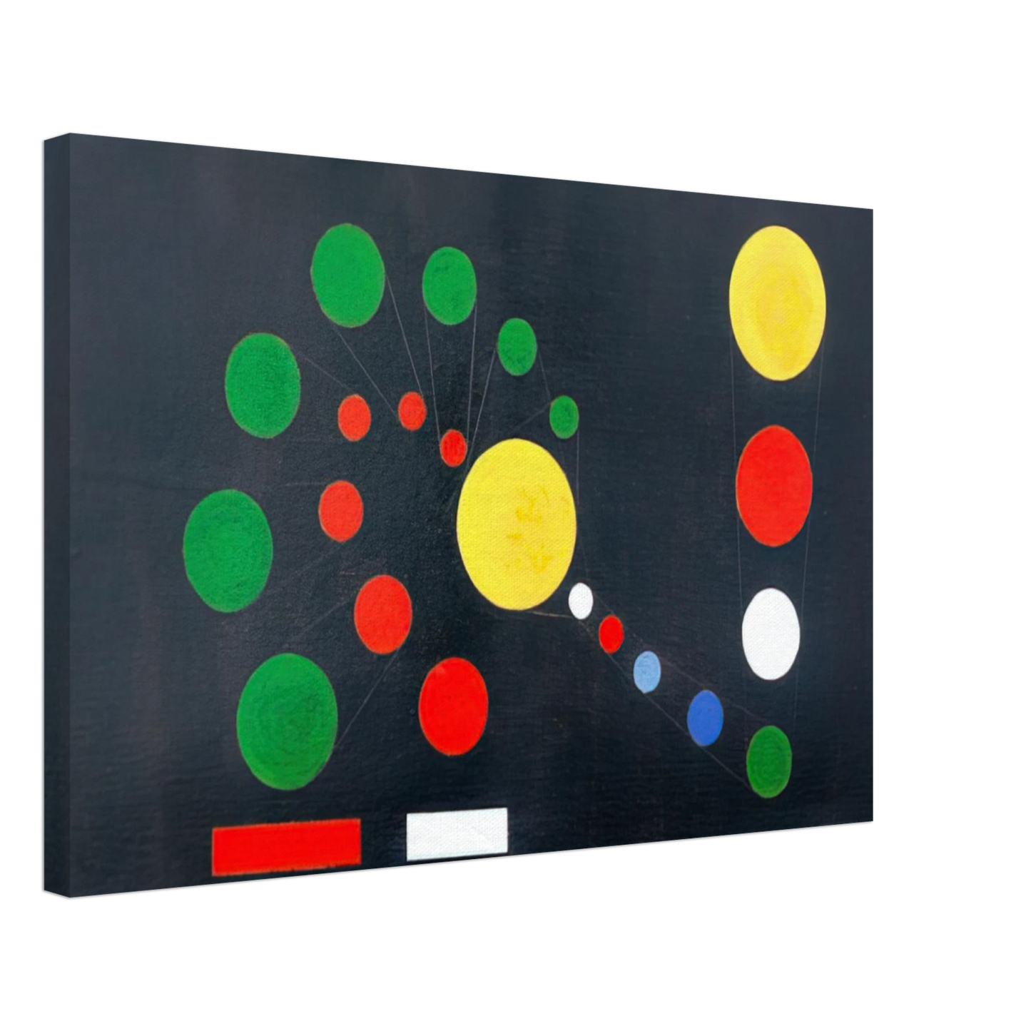 Lolo Soldevilla - Untitled, Celestial Realm - 1956 1 Canvas - 70x100 cm / 28x40 inches-canvas