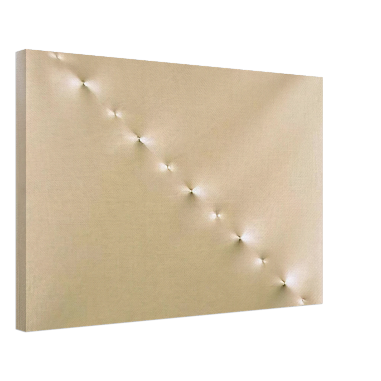 Enrico Castellani - Untitled - Spatialism Canvas - 40x60 cm / 16x24 inches-canvas