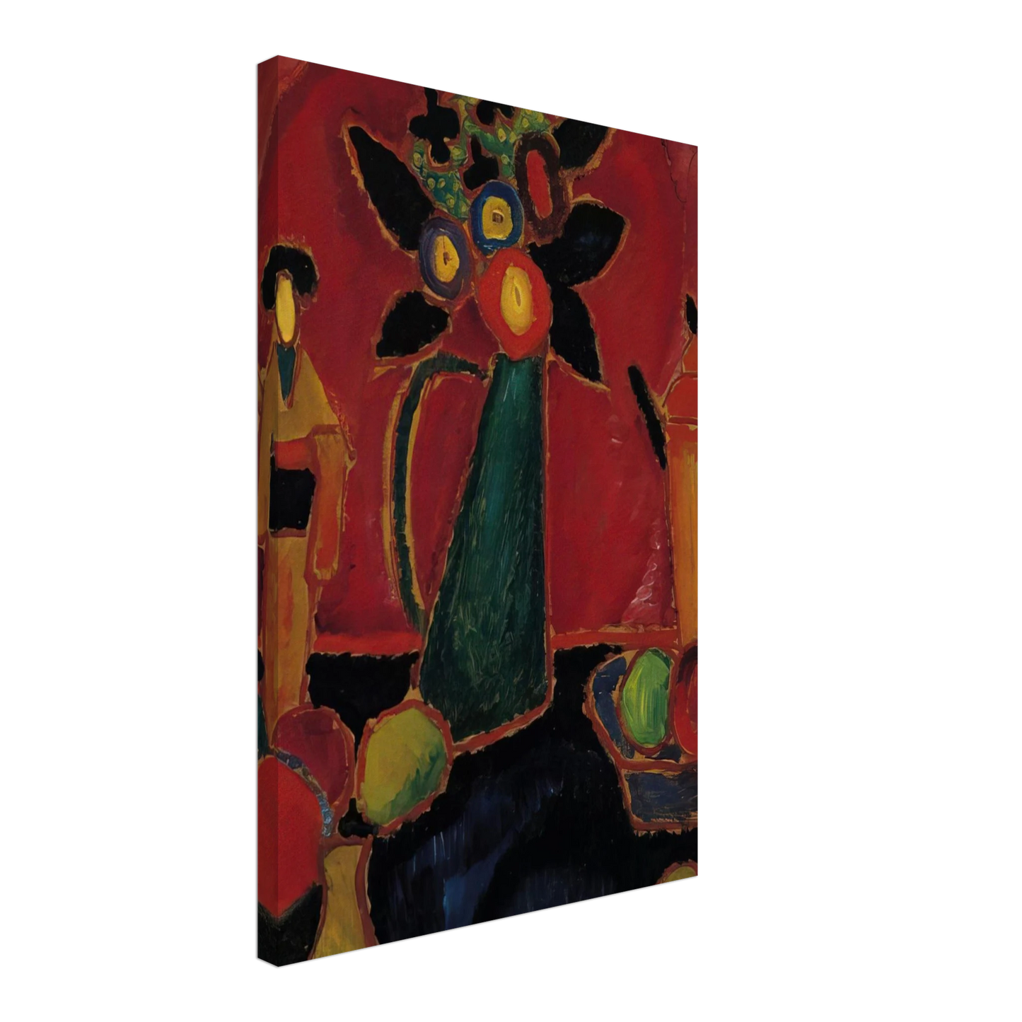 Alexej von Jawlensky - JAPANESE FLOWER 1913 Canvas - 40x60 cm / 16x24 inches-canvas