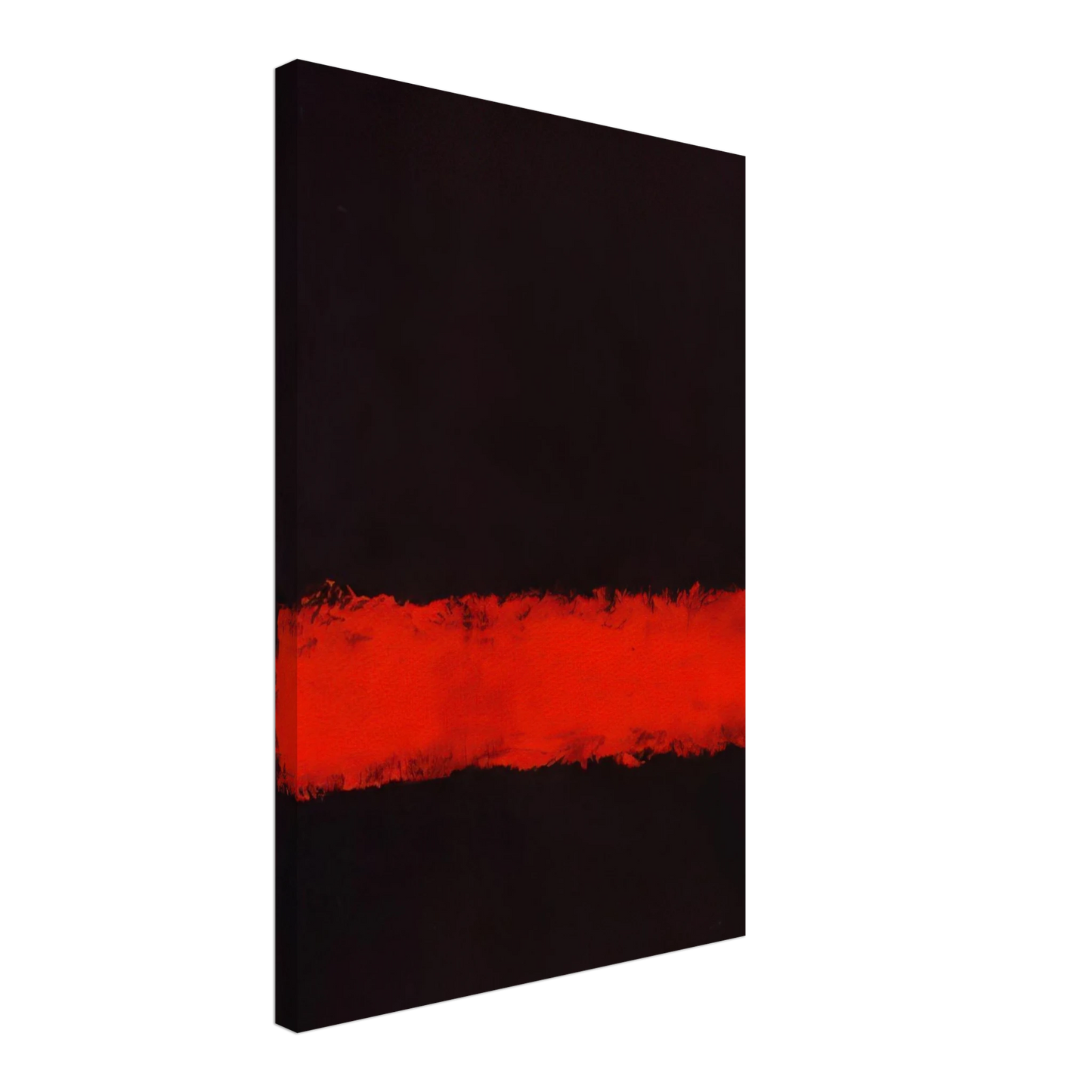 Mark Rothko - Black, Red and Black - 1968 Canvas - 70x100 cm / 28x40 inches-canvas