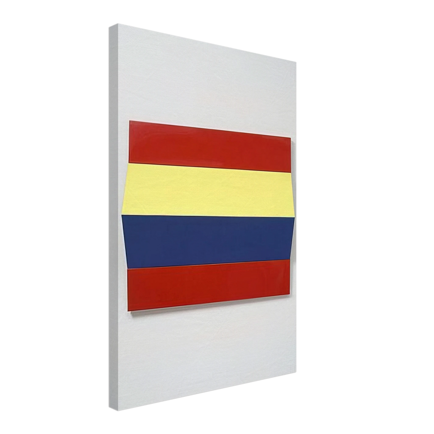 Charlotte Posenenske - Fold - 1966 Canvas - 70x100 cm / 28x40 inches-canvas