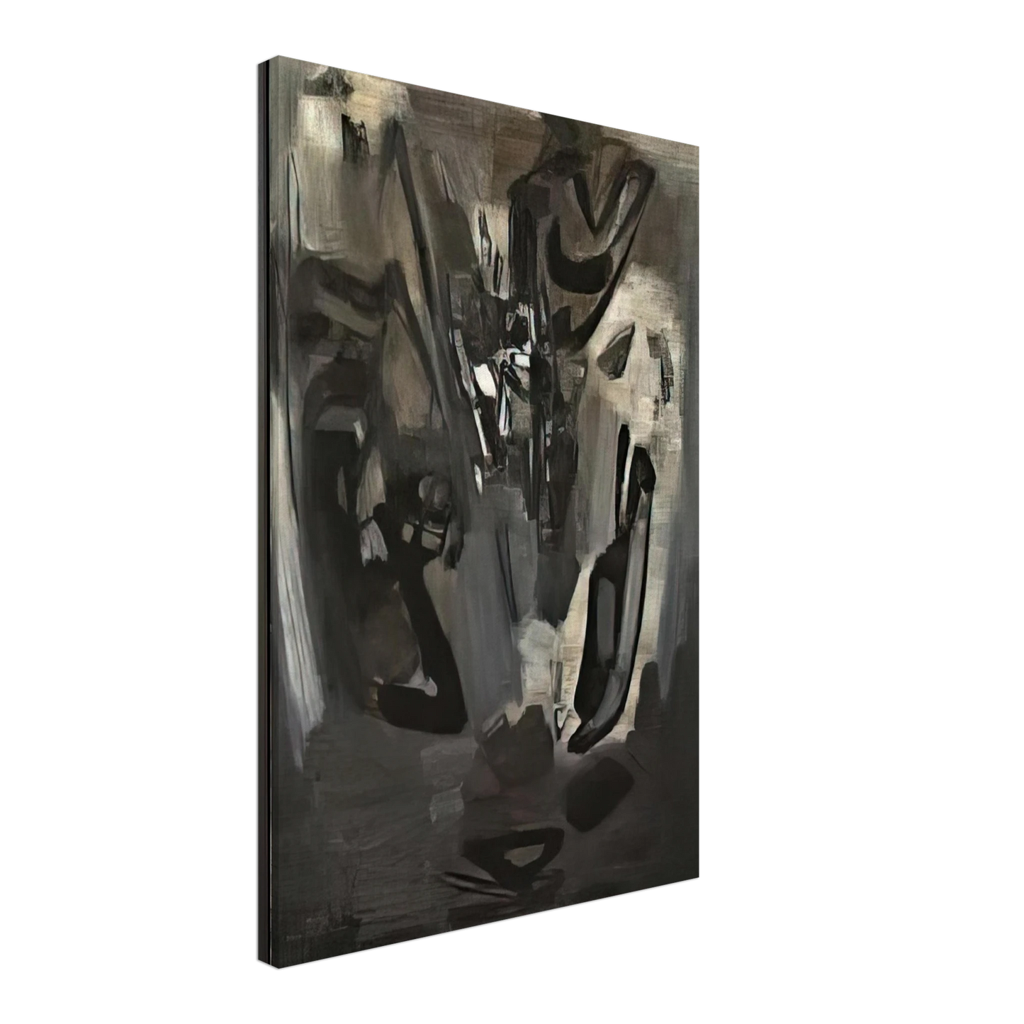 Chu teh Chun - COMPOSITION 1959 Canvas - 40x60 cm / 16x24 inches-canvas