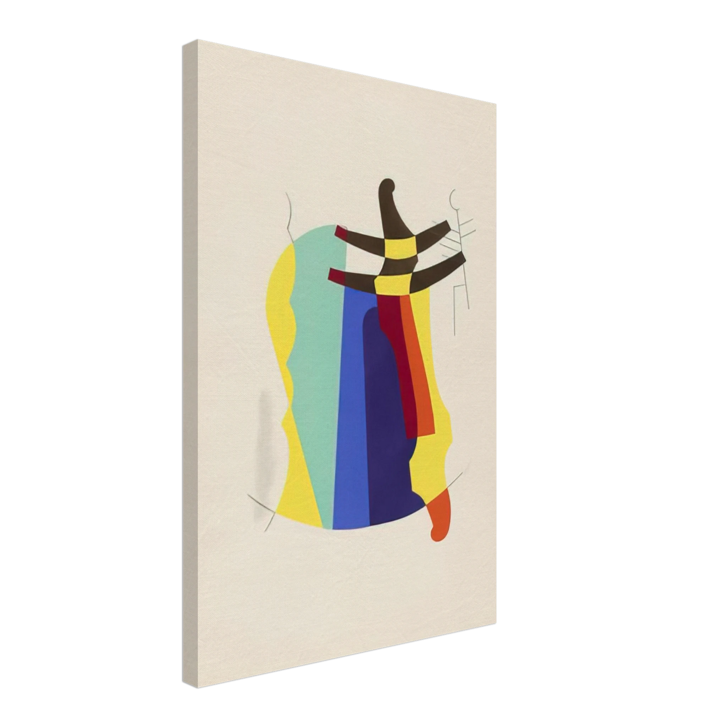 Man Ray - LEGEND FROM THE PORTFOLIO REVOLVING DOORS 1926 Canvas - 40x60 cm / 16x24 inches-canvas