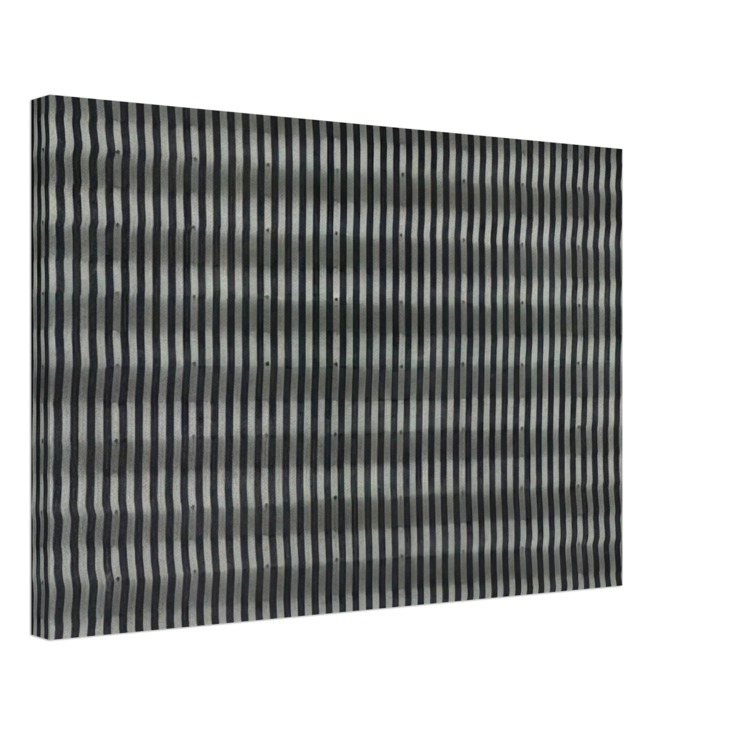Enrico Castellani - Untitled Striped Surface - 1961 Canvas - 40x60 cm / 16x24 inches-canvas