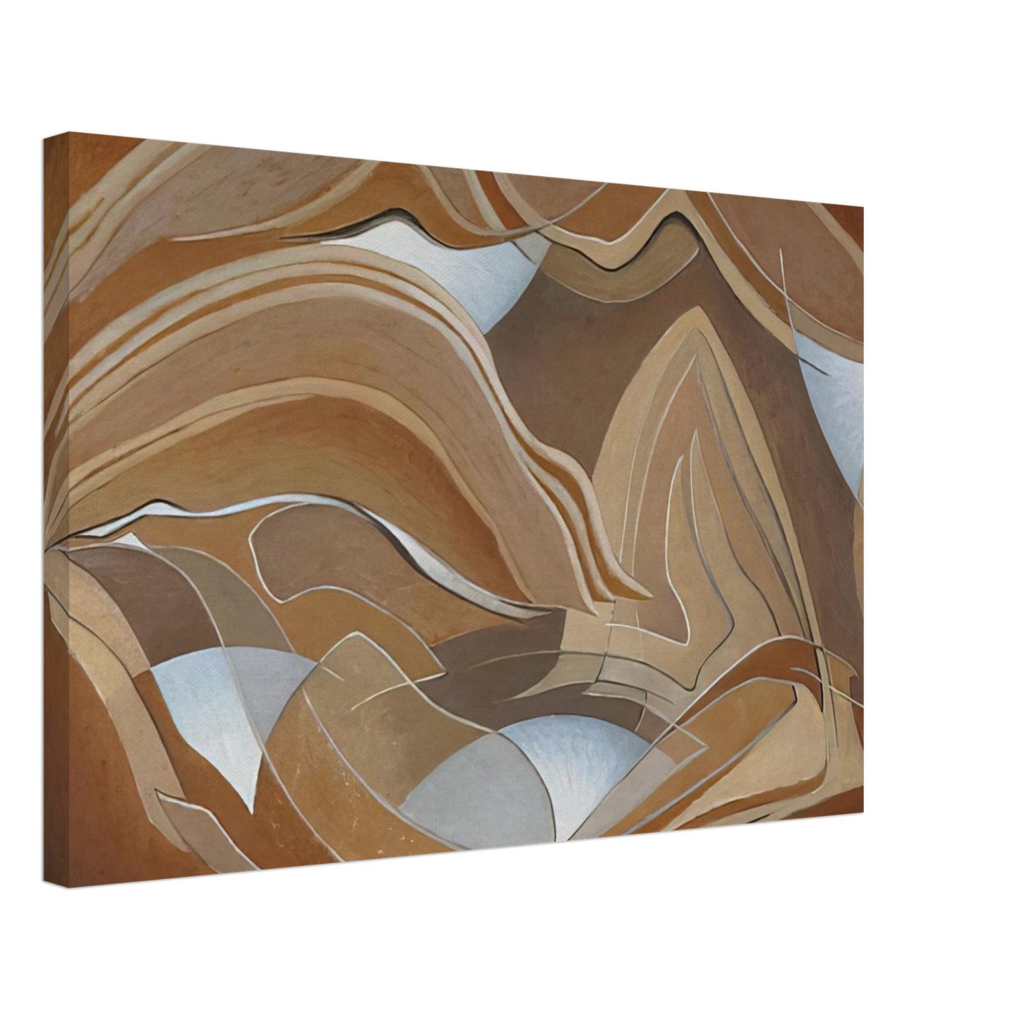 Lawren Harris - Nature Rhythms - 1950 Canvas - 70x100 cm / 28x40 inches-canvas