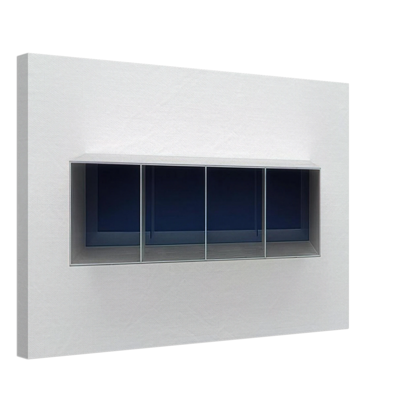 Donald Judd - Untitled Menziken - 1988 Canvas - 70x100 cm / 28x40 inches-canvas