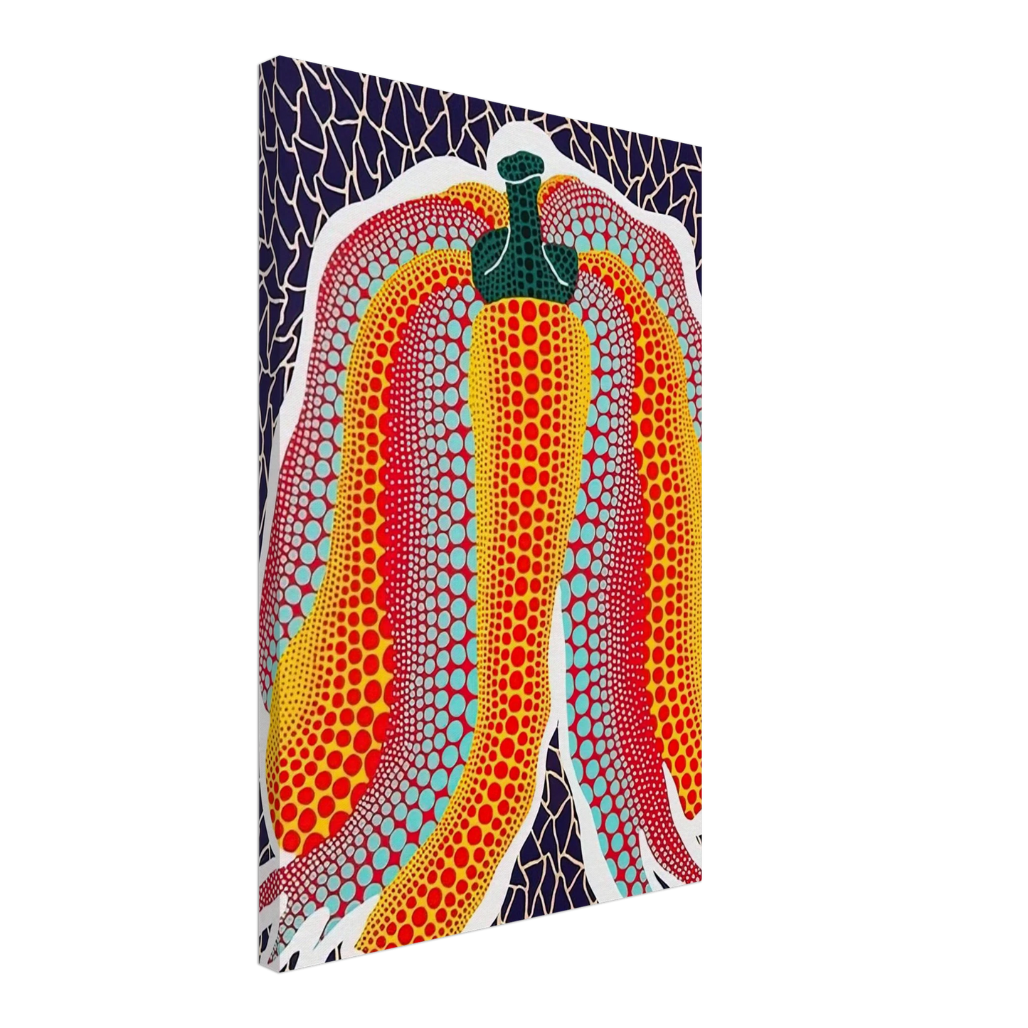 Yayoi Kusama - PUMPKIN 1990 Canvas - 70x100 cm / 28x40 inches-canvas