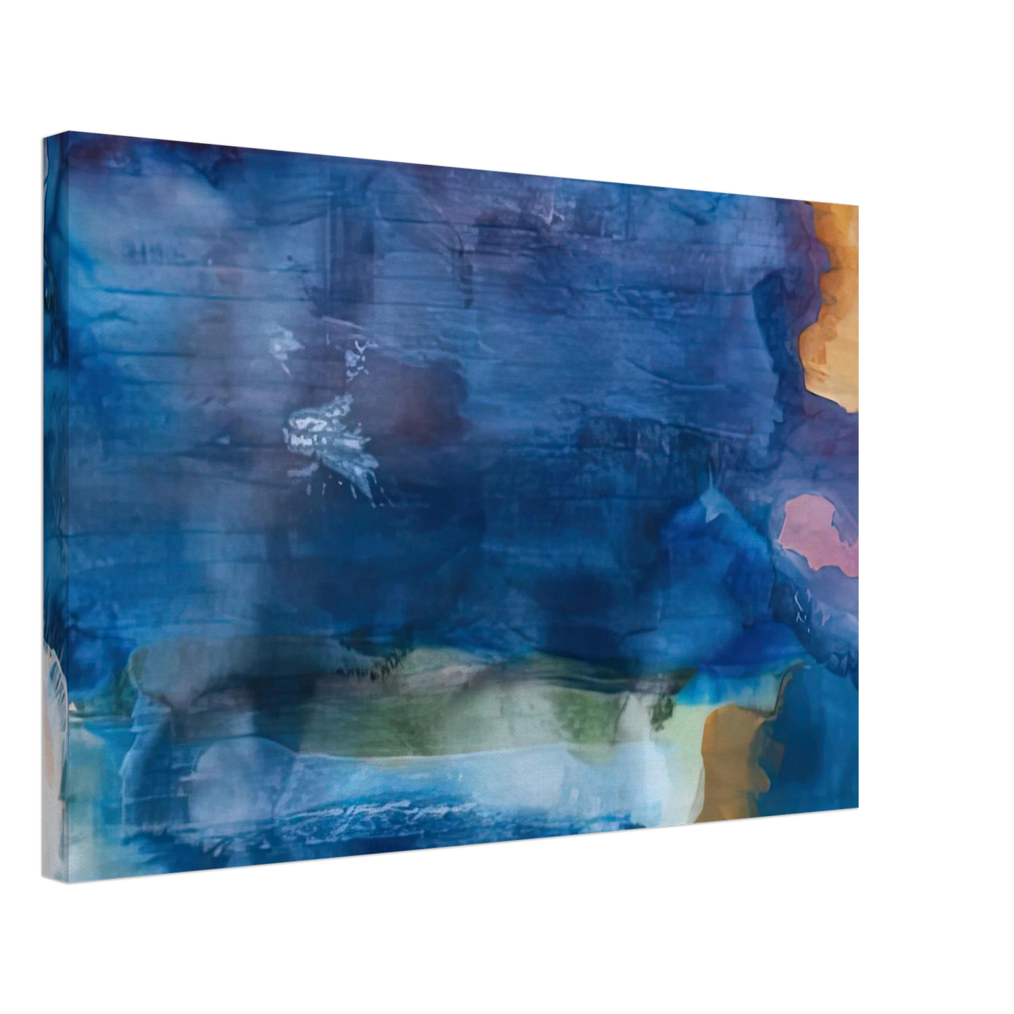 Helen Frankenthaler - Riverhead, 1963-64- Canvas - 70x100 cm / 28x40 inches-canvas