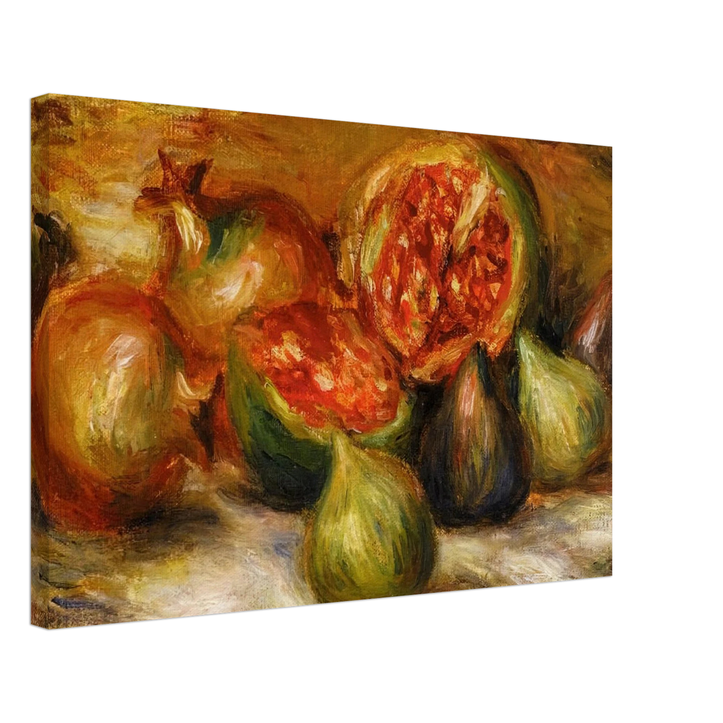 Pierre-Auguste Renoir - Still Life with Figs Canvas - 70x100 cm / 28x40 inches-canvas