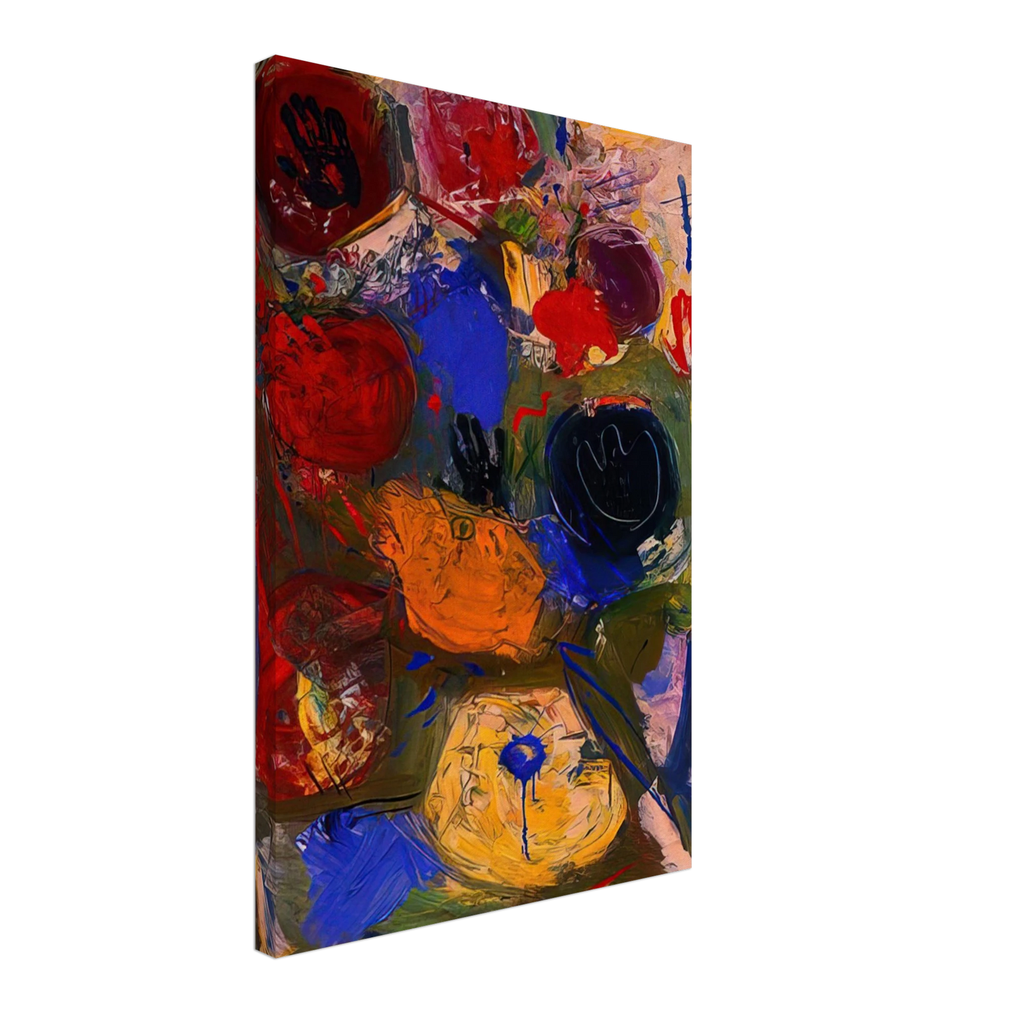 Hans Hofmann - The Third Hand Canvas - 70x100 cm / 28x40 inches-canvas