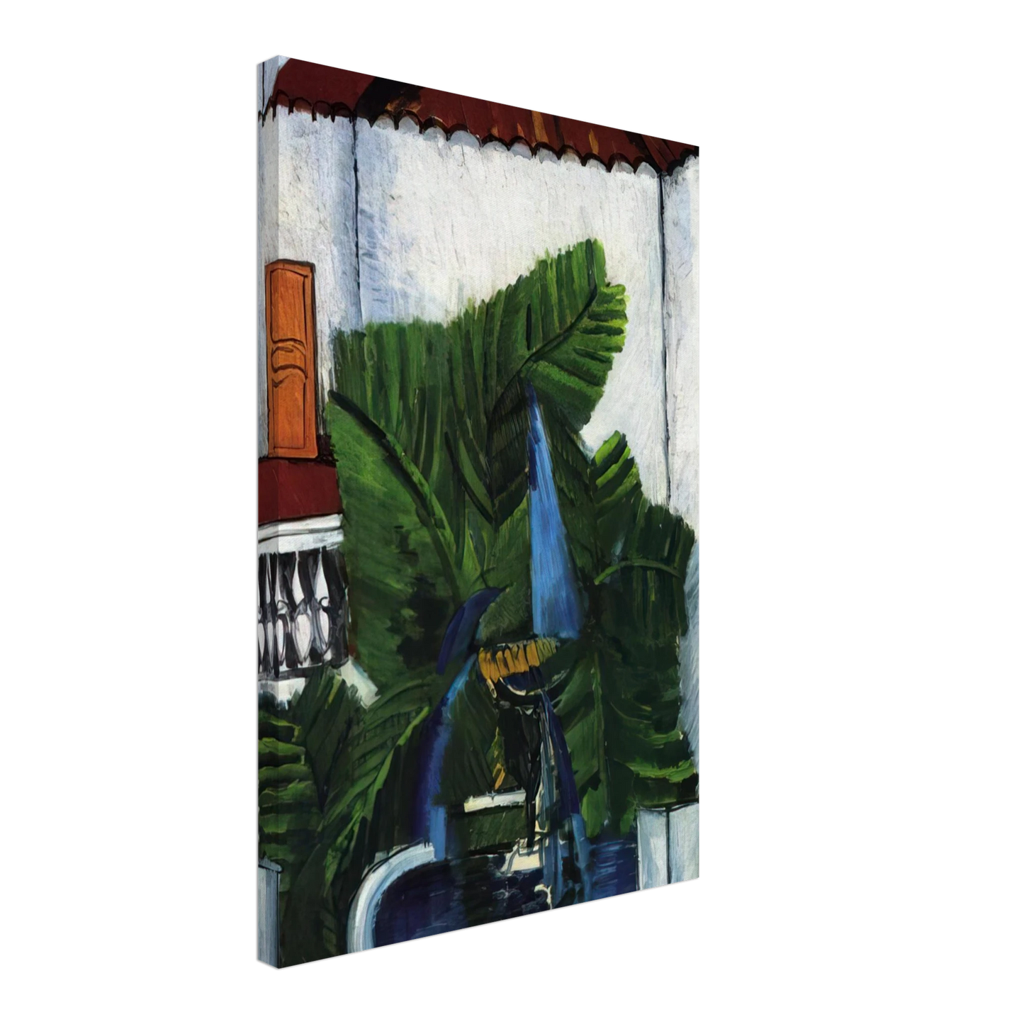 Raoul Dufy - FOUNTAIN IN AVIGNON 1913 Canvas - 70x100 cm / 28x40 inches-canvas