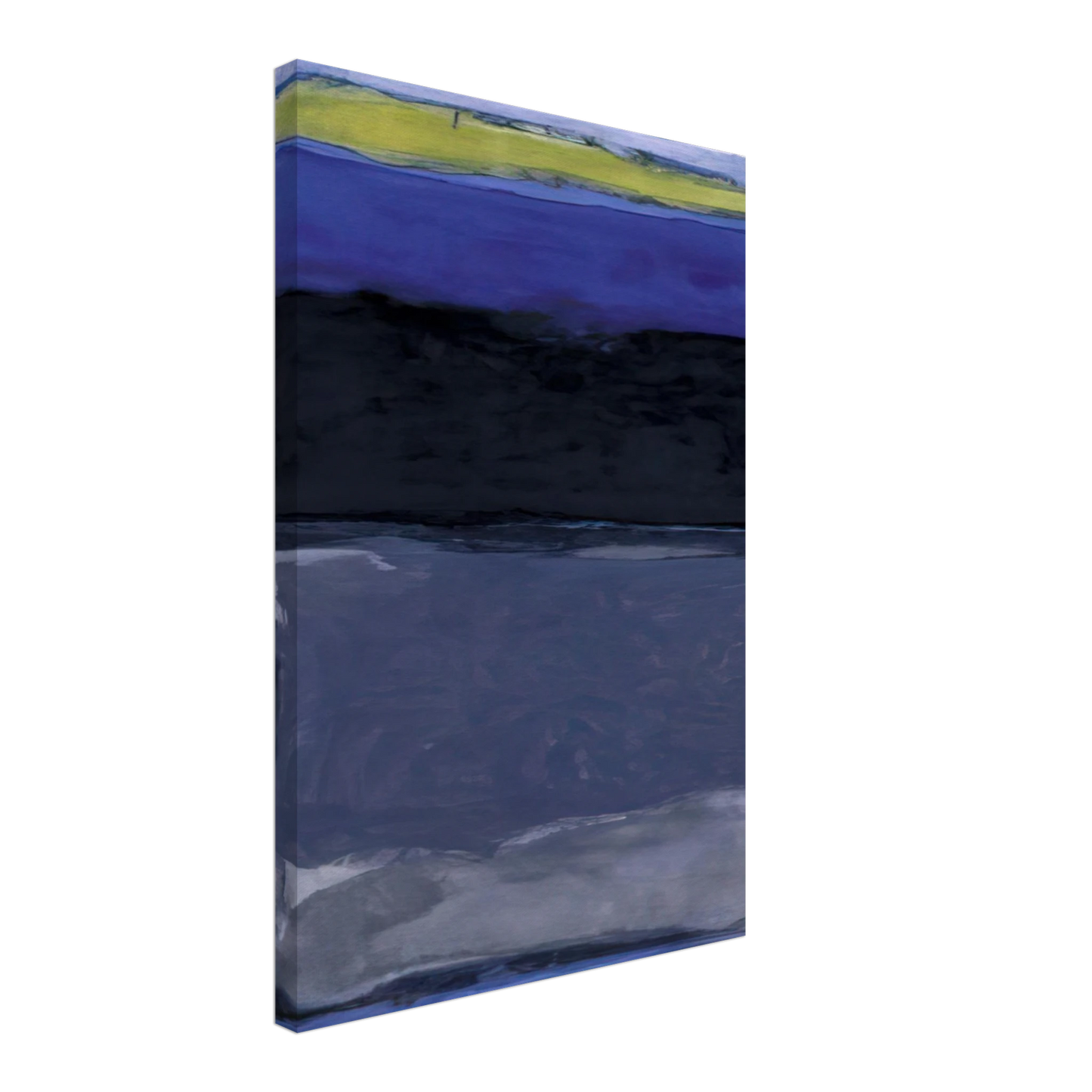 Thomas Downing - Blue Space - 1954 Canvas - 70x100 cm / 28x40 inches-canvas