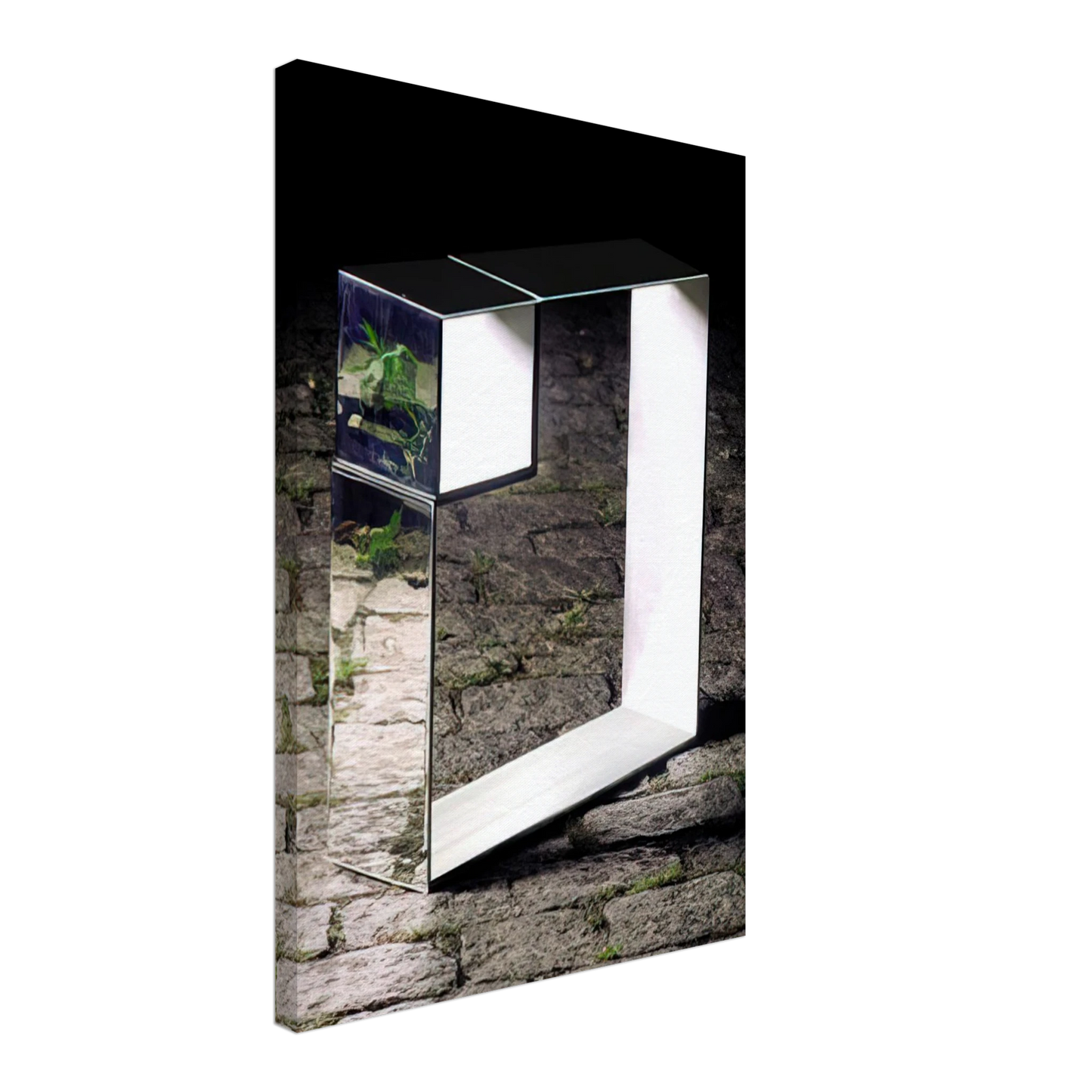 Lygia Pape - Sculpture KV256 - 1998 Canvas - 70x100 cm / 28x40 inches-canvas