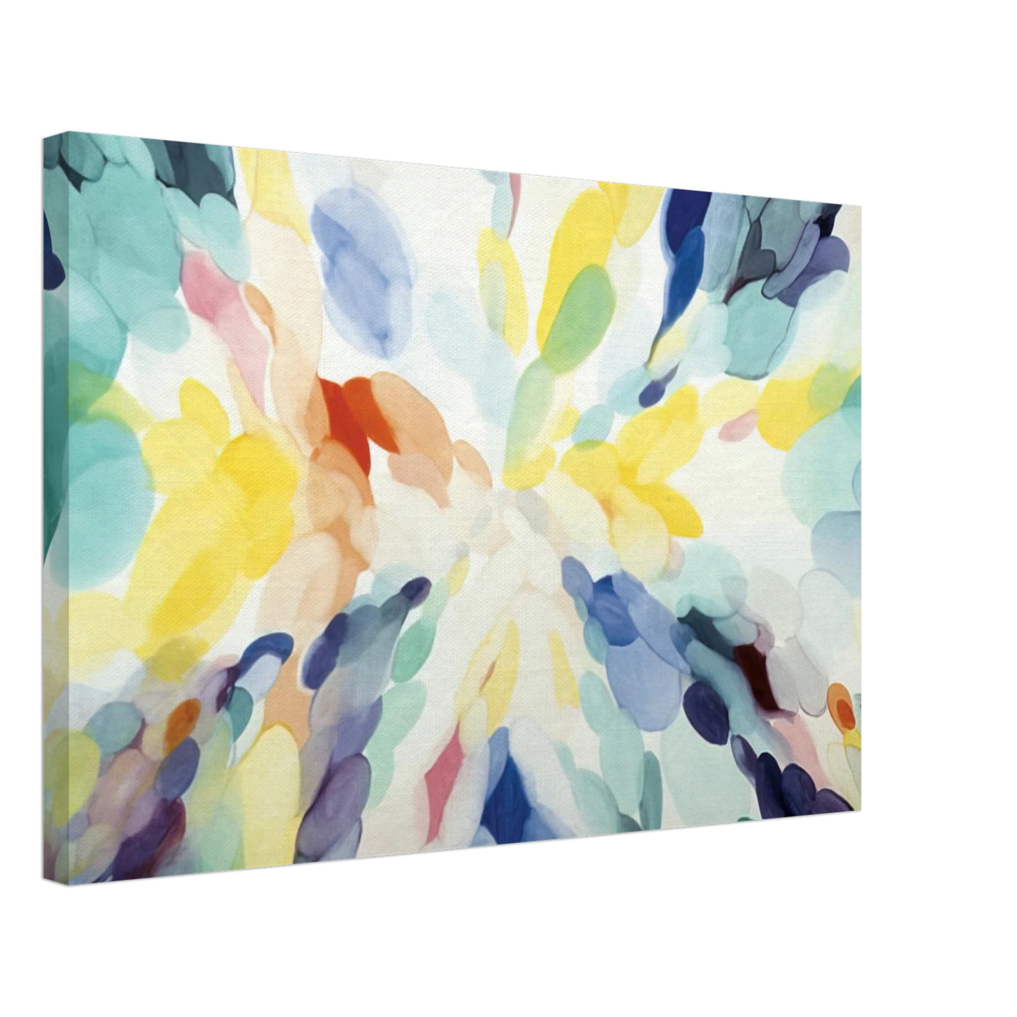 Alice Baber - Wheel of Day Canvas - 70x100 cm / 28x40 inches-canvas