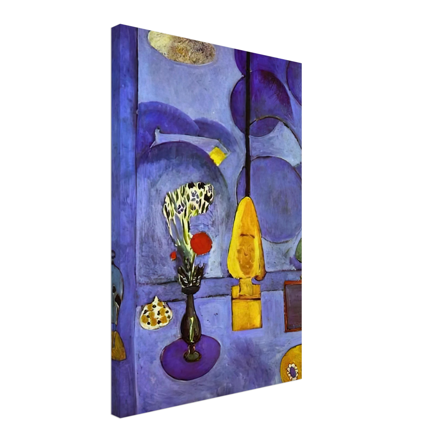 Henri Matisse - THE BLUE WINDOW 1911 Canvas - 40x60 cm / 16x24 inches-canvas