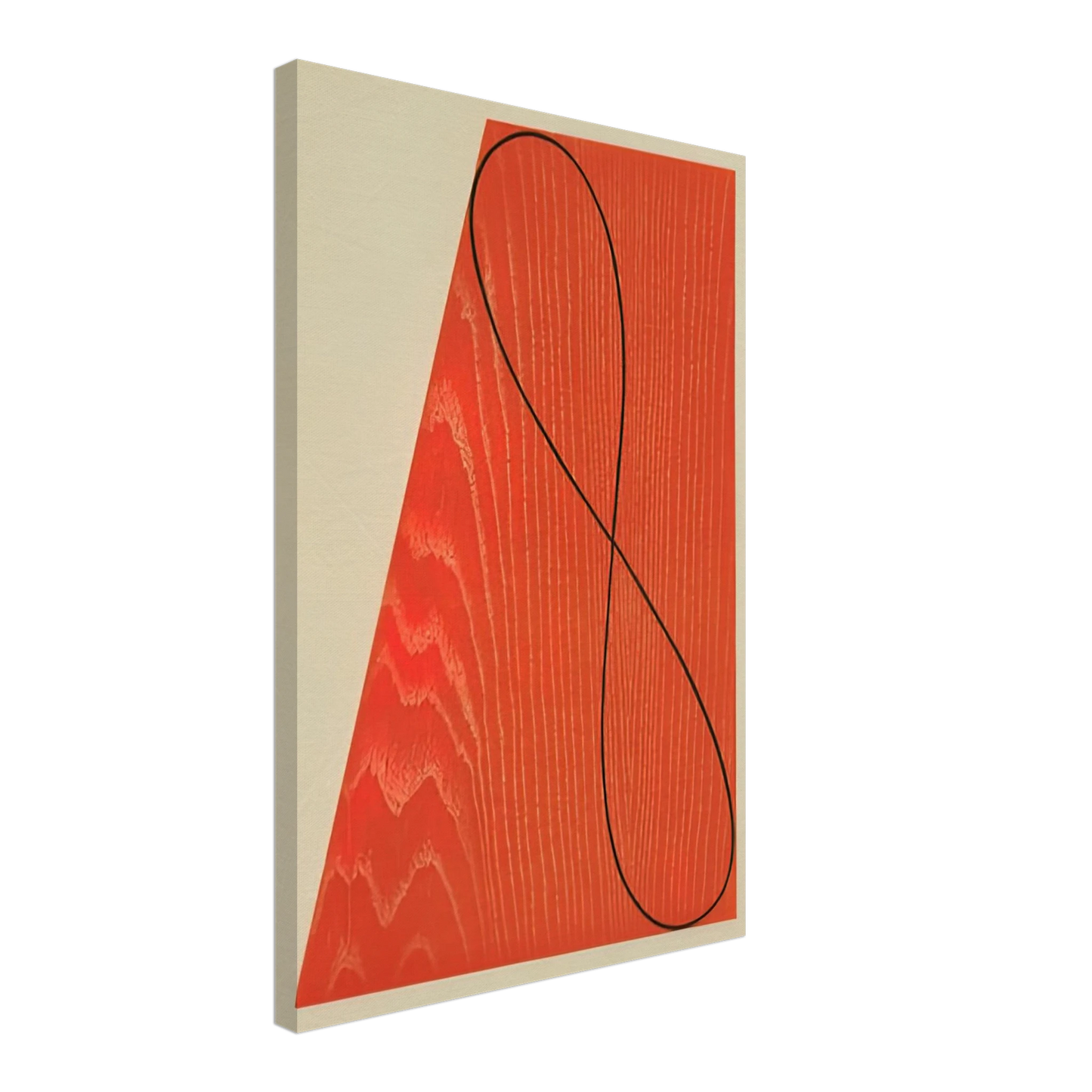 Robert Mangold - UNTITLED FROM SKOWHEGAN SUITE 1992 Canvas - 70x100 cm / 28x40 inches-canvas