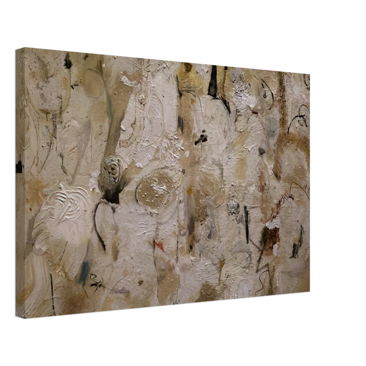 Helen Frankenthaler - Painted on 21st Street - 1951 Canvas - 40x60 cm / 16x24 inches-canvas