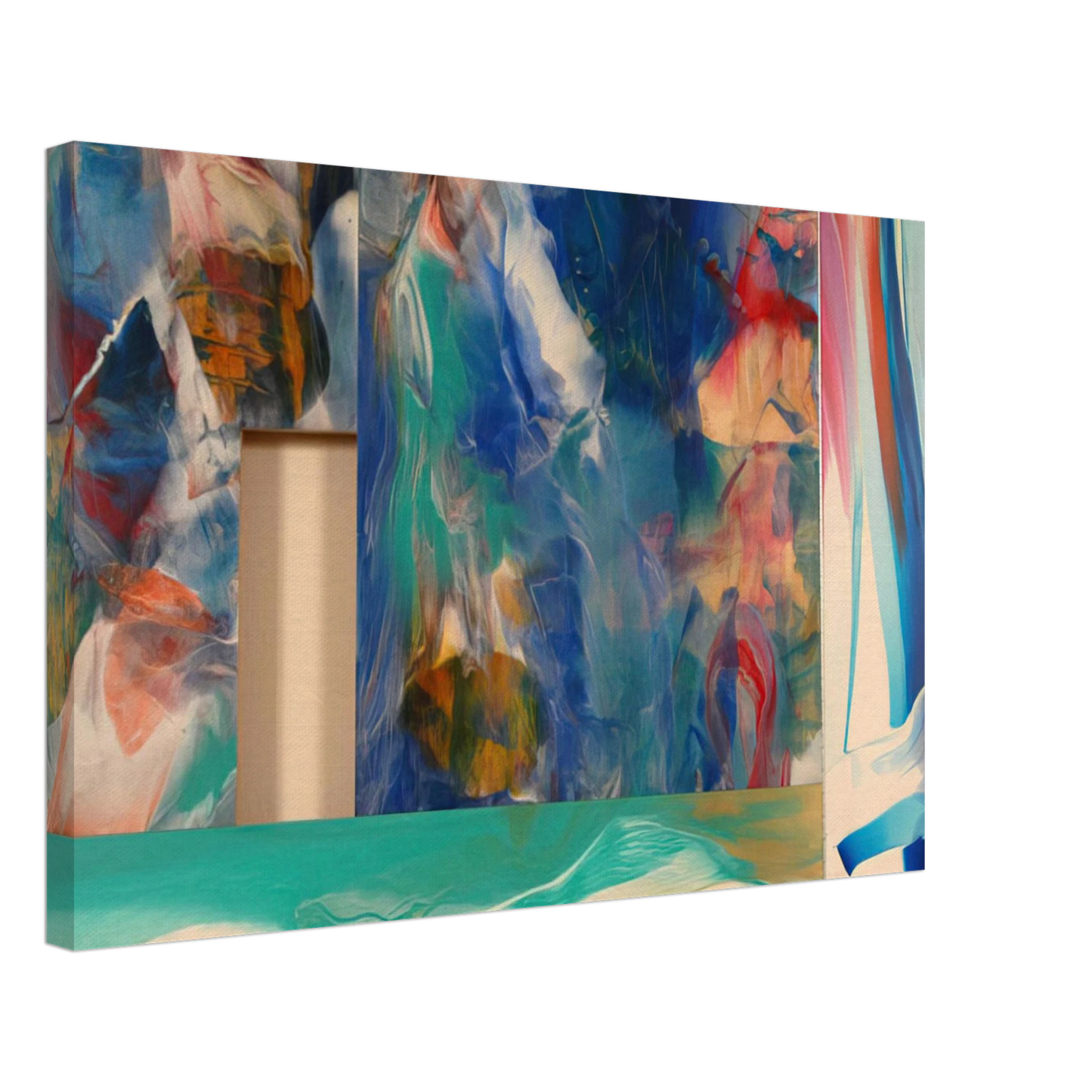 Sam Gilliam - Icon Canvas - 40x60 cm / 16x24 inches-canvas