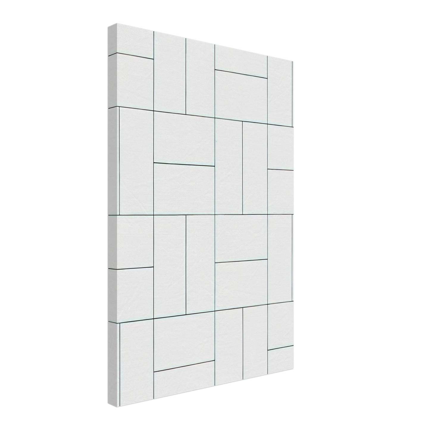 Francois Morellet - 32 Rectangles - 1953 Canvas - 40x60 cm / 16x24 inches-canvas