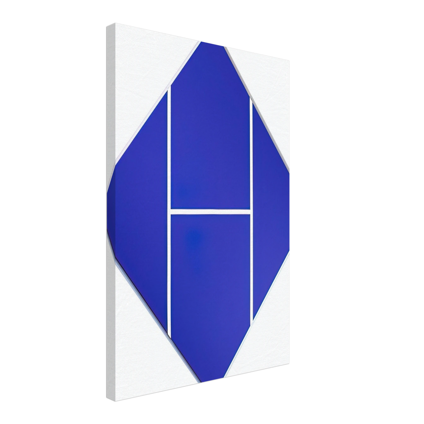 Carmen Herrera - Cobalt - 1982 Canvas - 40x60 cm / 16x24 inches-canvas