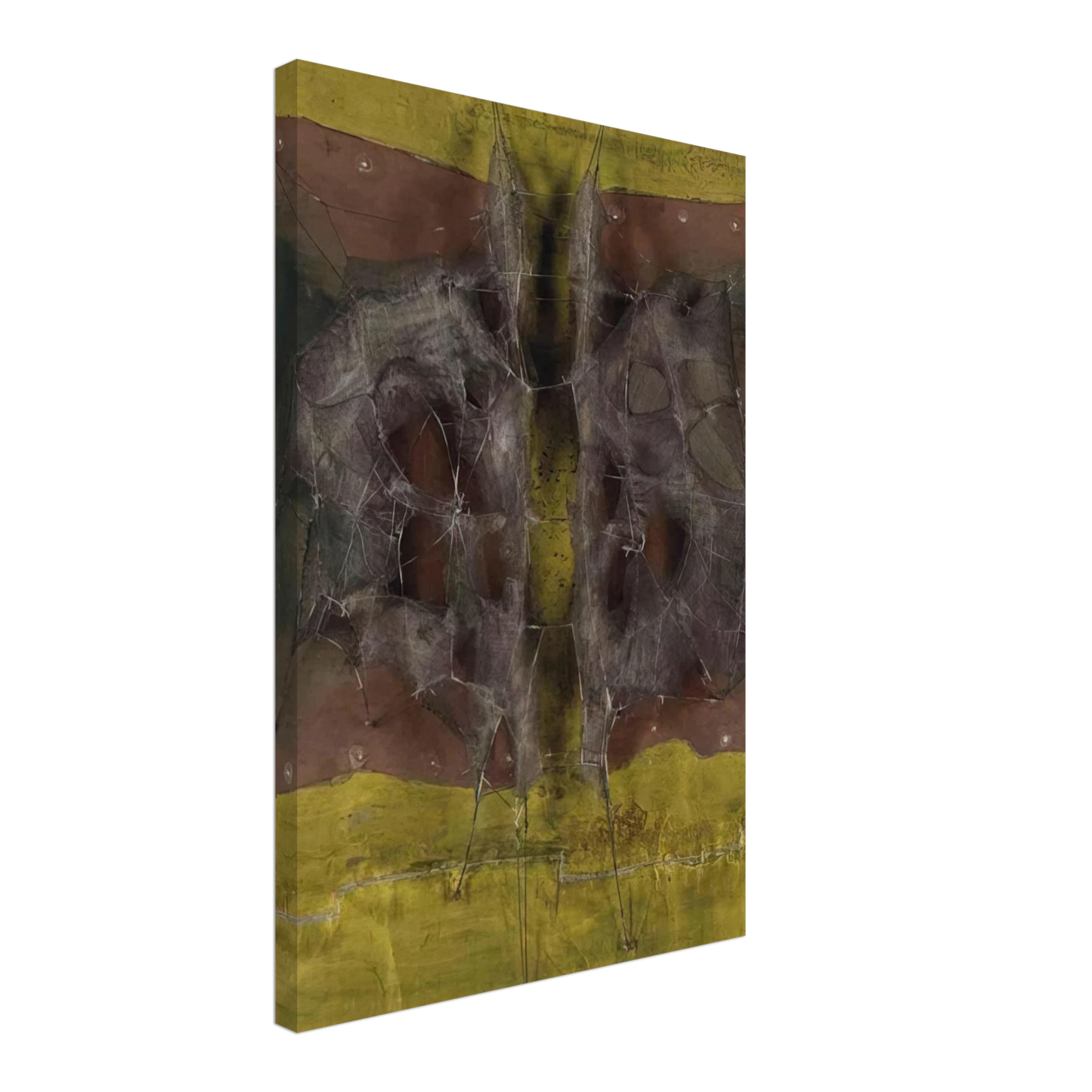 Manuel Rivera - Metamorphosis Medieval - 1961 Canvas - 70x100 cm / 28x40 inches-canvas