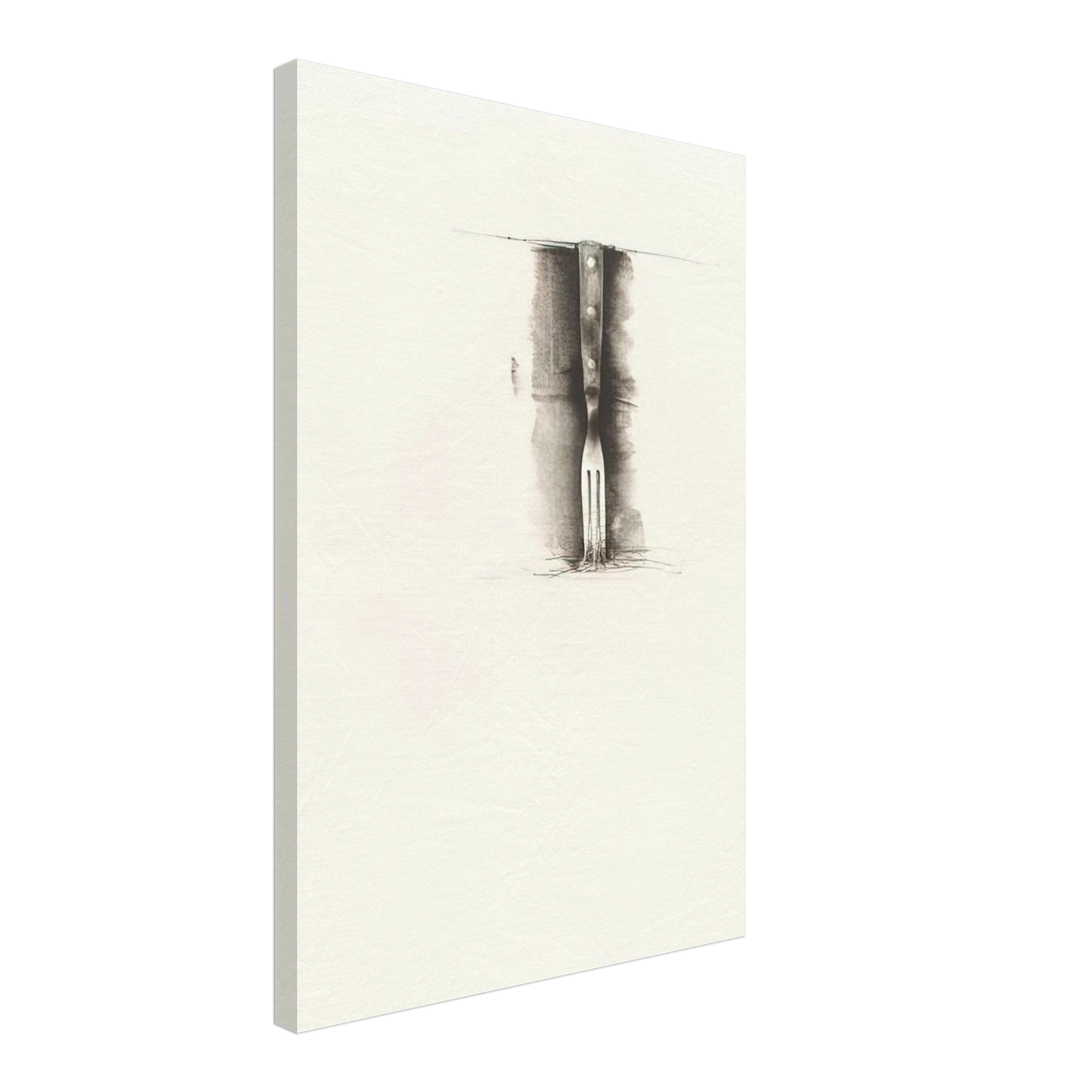 Jim Dine - UNTITLED FROM TEN WINTER TOOLS 1973 8 Canvas - 70x100 cm / 28x40 inches-canvas