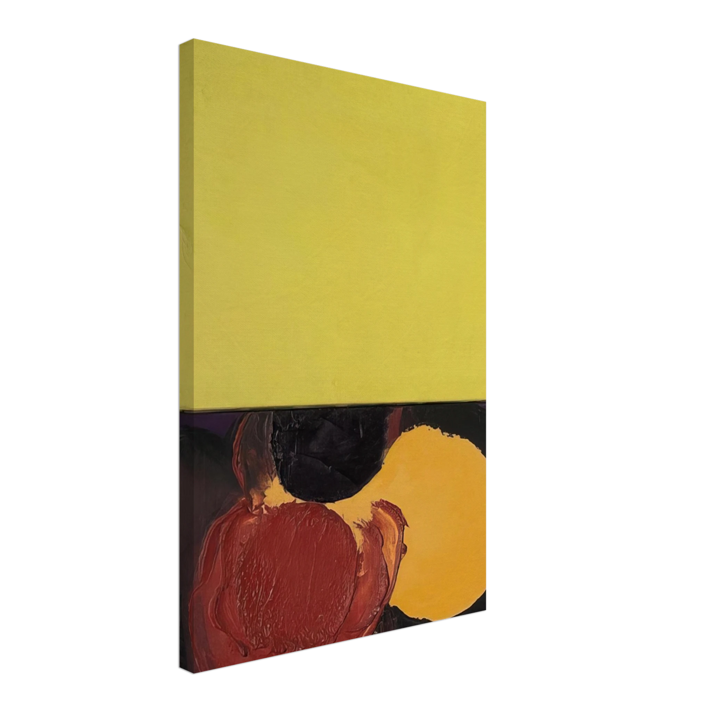 Luis Feito - UNTITLED 1965 Canvas - 70x100 cm / 28x40 inches-canvas