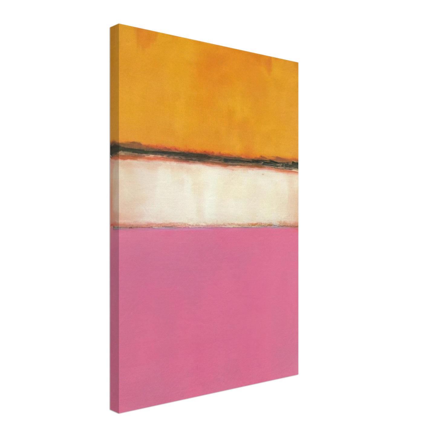 Mark Rothko - White Center Yellow, Pink and Lavender on Rose - 1950 Canvas - 70x100 cm / 28x40 inches-canvas