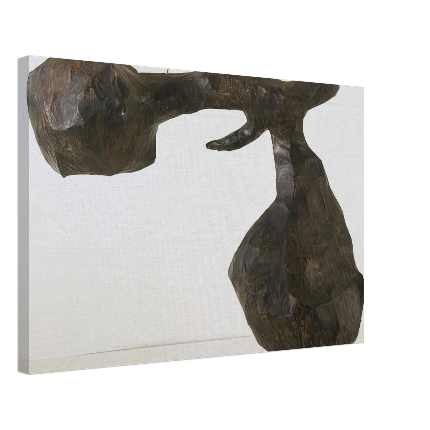 Claes Oldenburg - EMPIRE PAPA RAY GUN 1959 Canvas - 70x100 cm / 28x40 inches-canvas