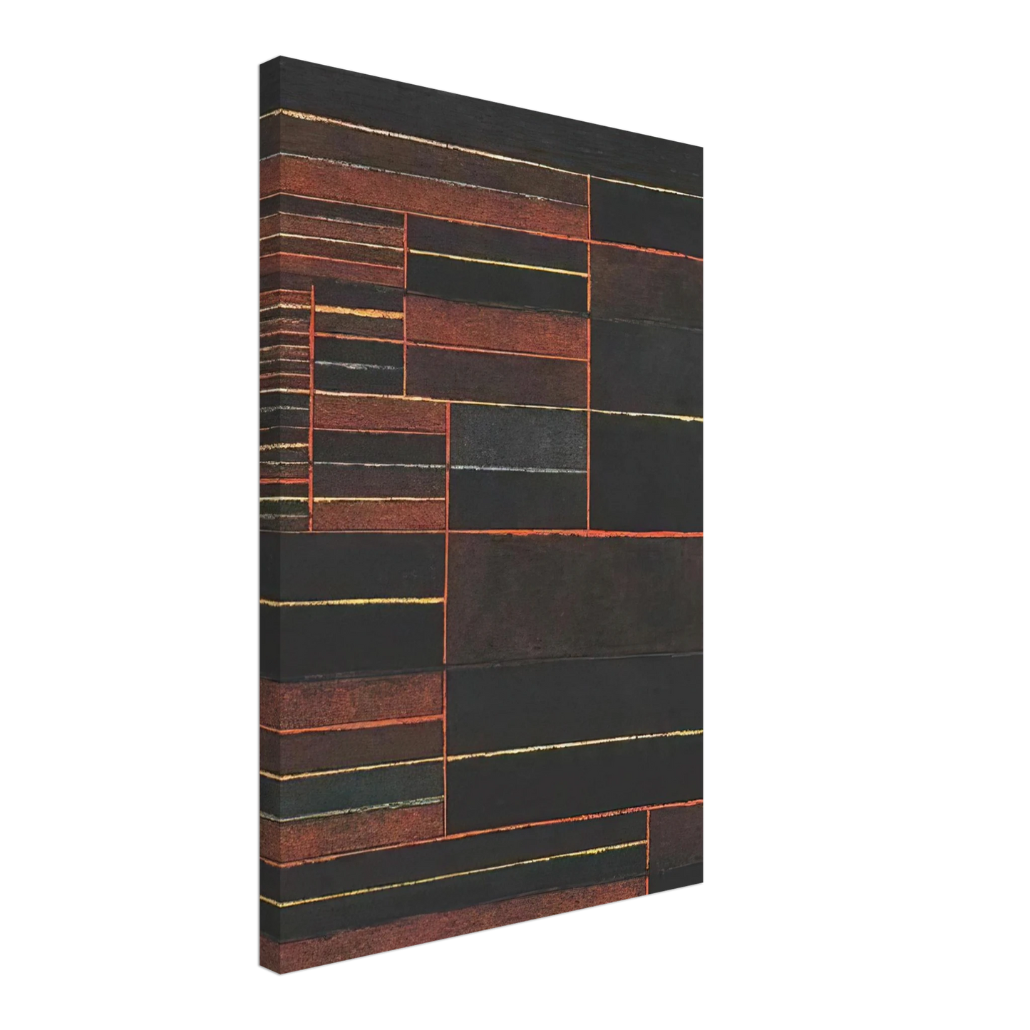 Paul Klee - IN THE CURRENT SIX THRESHOLDS 1929 Canvas - 70x100 cm / 28x40 inches-canvas