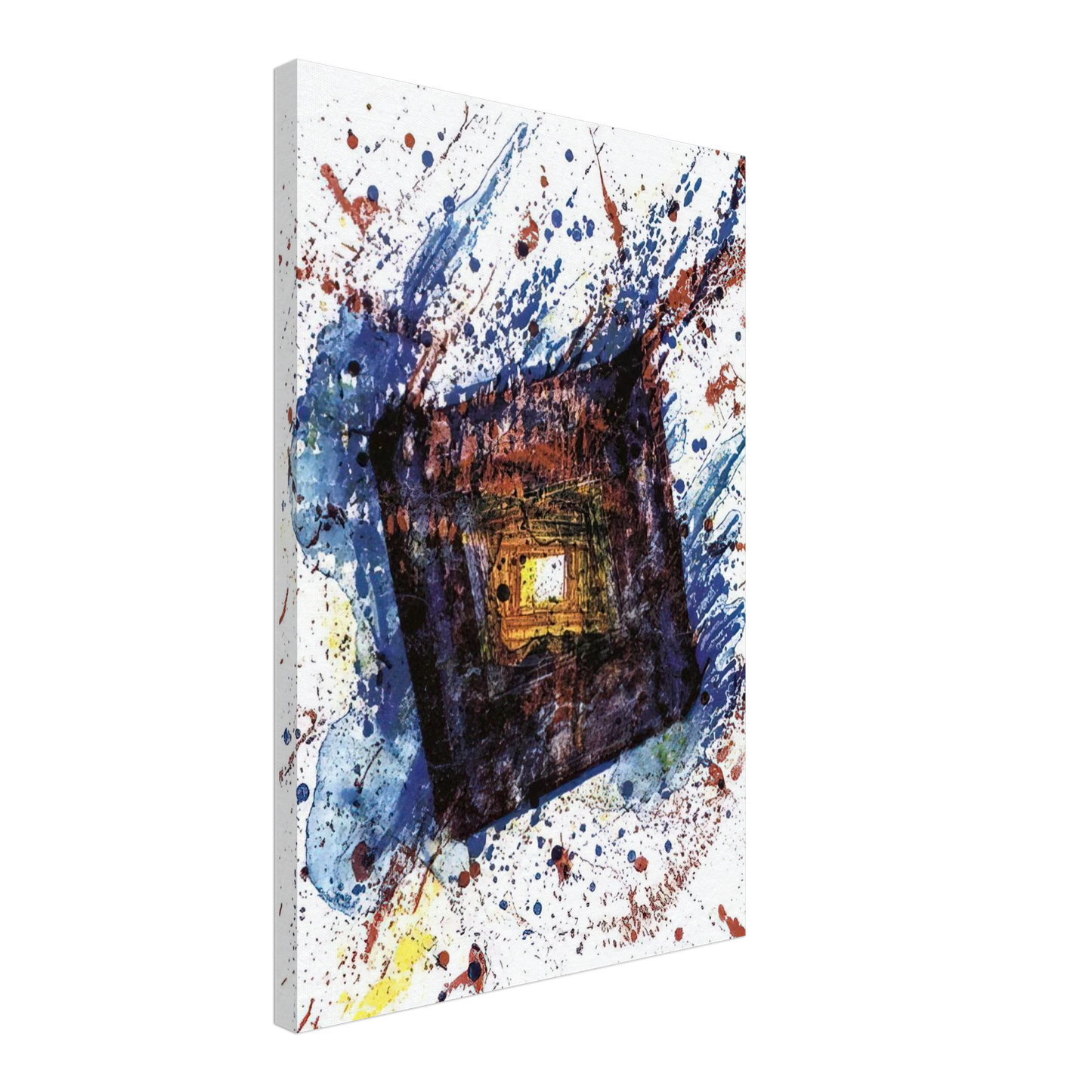 Sam Francis - Falling Star L. L249 Canvas - 40x60 cm / 16x24 inches-canvas