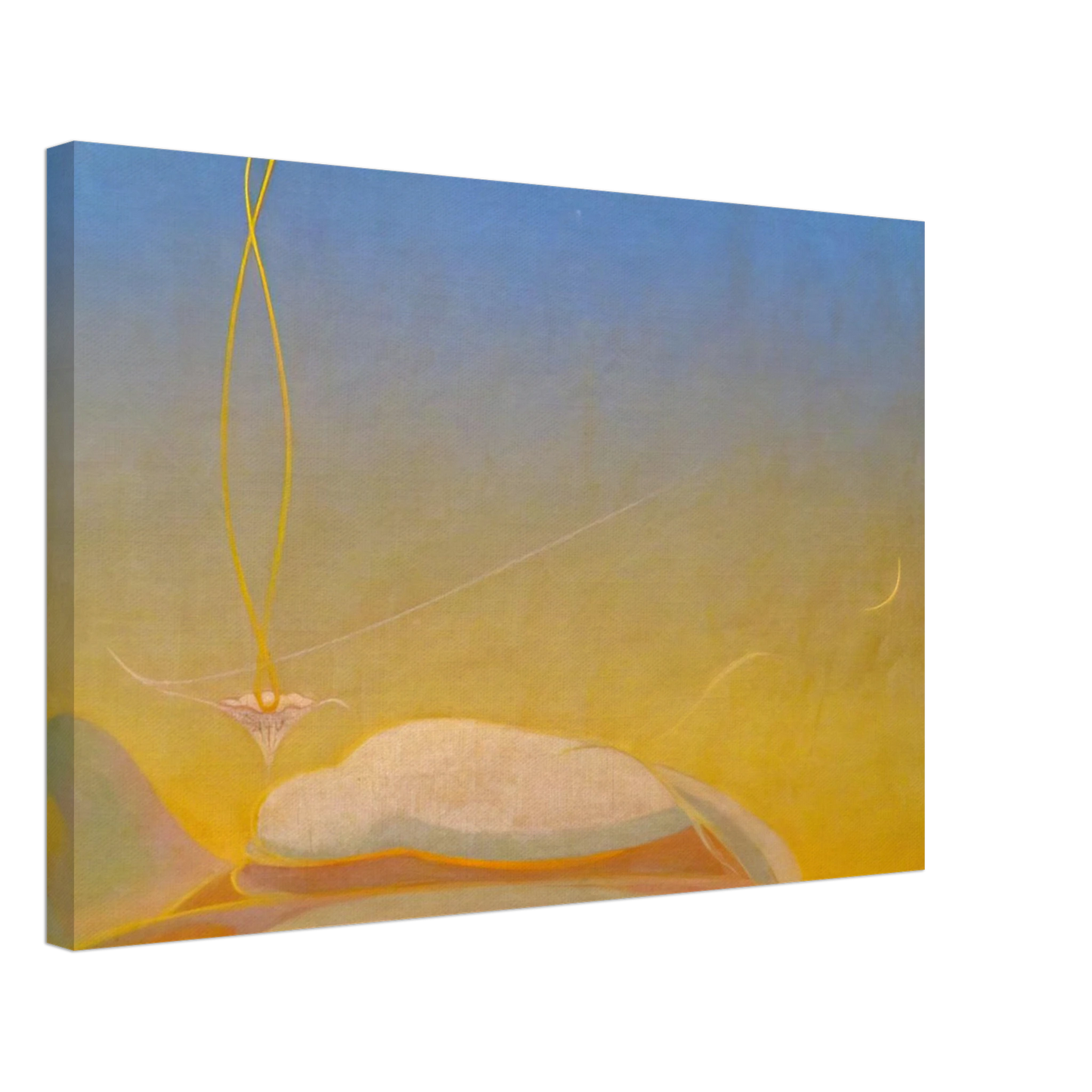Agnes Lawrence Pelton - Translation - Precisionism Canvas - 40x60 cm / 16x24 inches-canvas