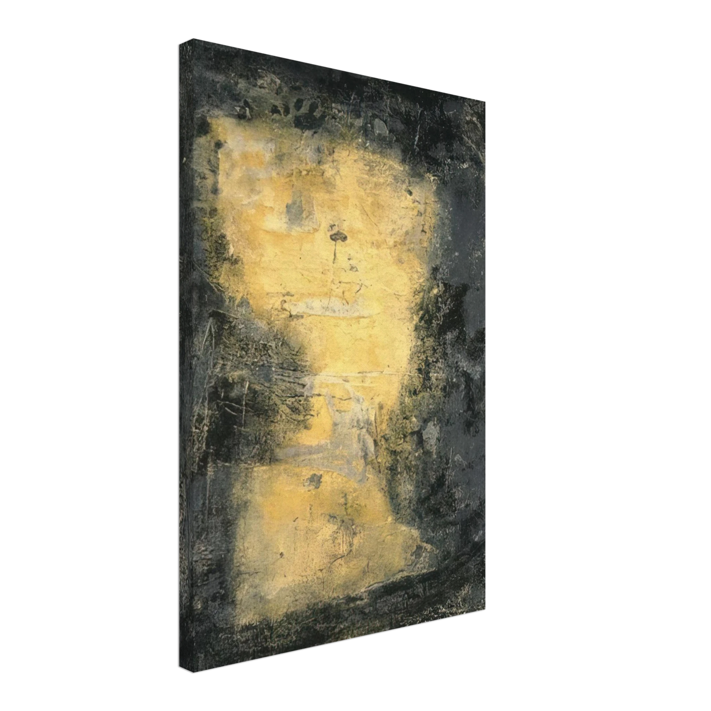 Emil Schumacher - Bolo - Tachisme Canvas - 40x60 cm / 16x24 inches-canvas