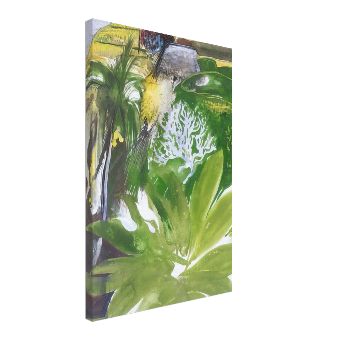 Brett Whiteley - Bali - figurative Canvas - 70x100 cm / 28x40 inches-canvas