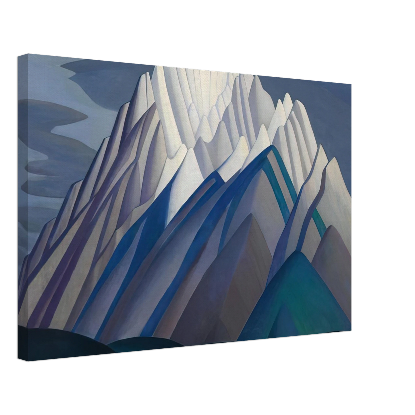 Lawren Harris - Mountain Forms - 1926 Canvas - 40x60 cm / 16x24 inches-canvas