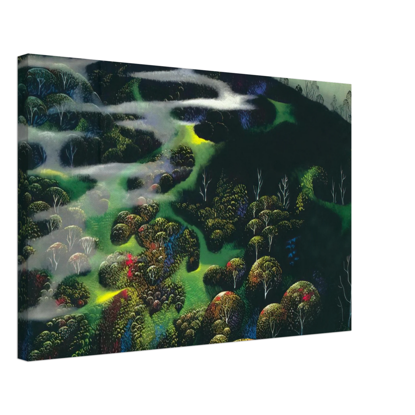 Eyvind Earle - Spot of Magic Canvas - 70x100 cm / 28x40 inches-canvas