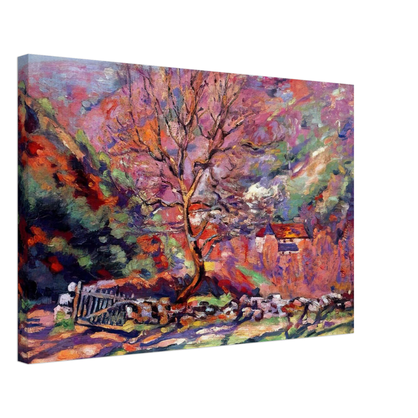 Armand Guillaumin - Crozant, solitude - 1915 Canvas - 70x100 cm / 28x40 inches-canvas