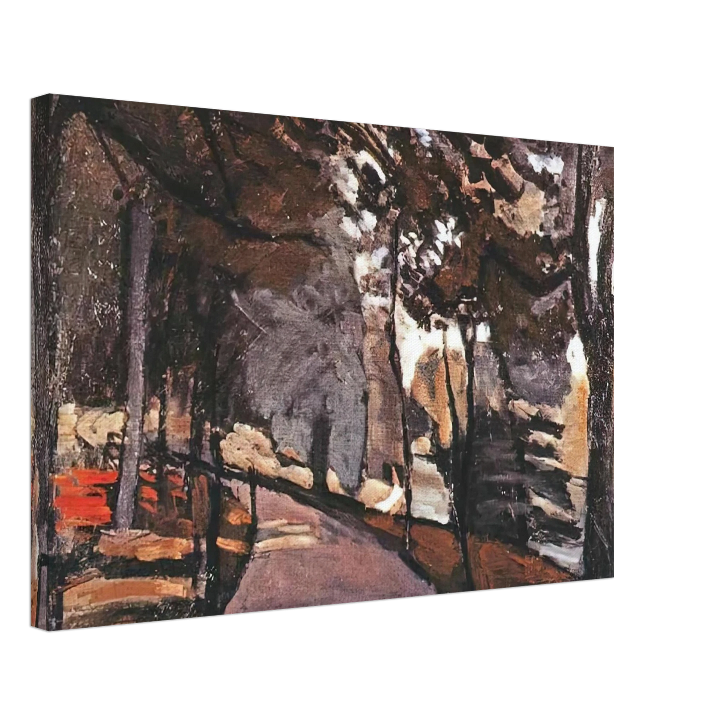 Henri Matisse - THE PATH IN THE BOIS DE BOULOGNE 1902 Canvas - 40x60 cm / 16x24 inches-canvas