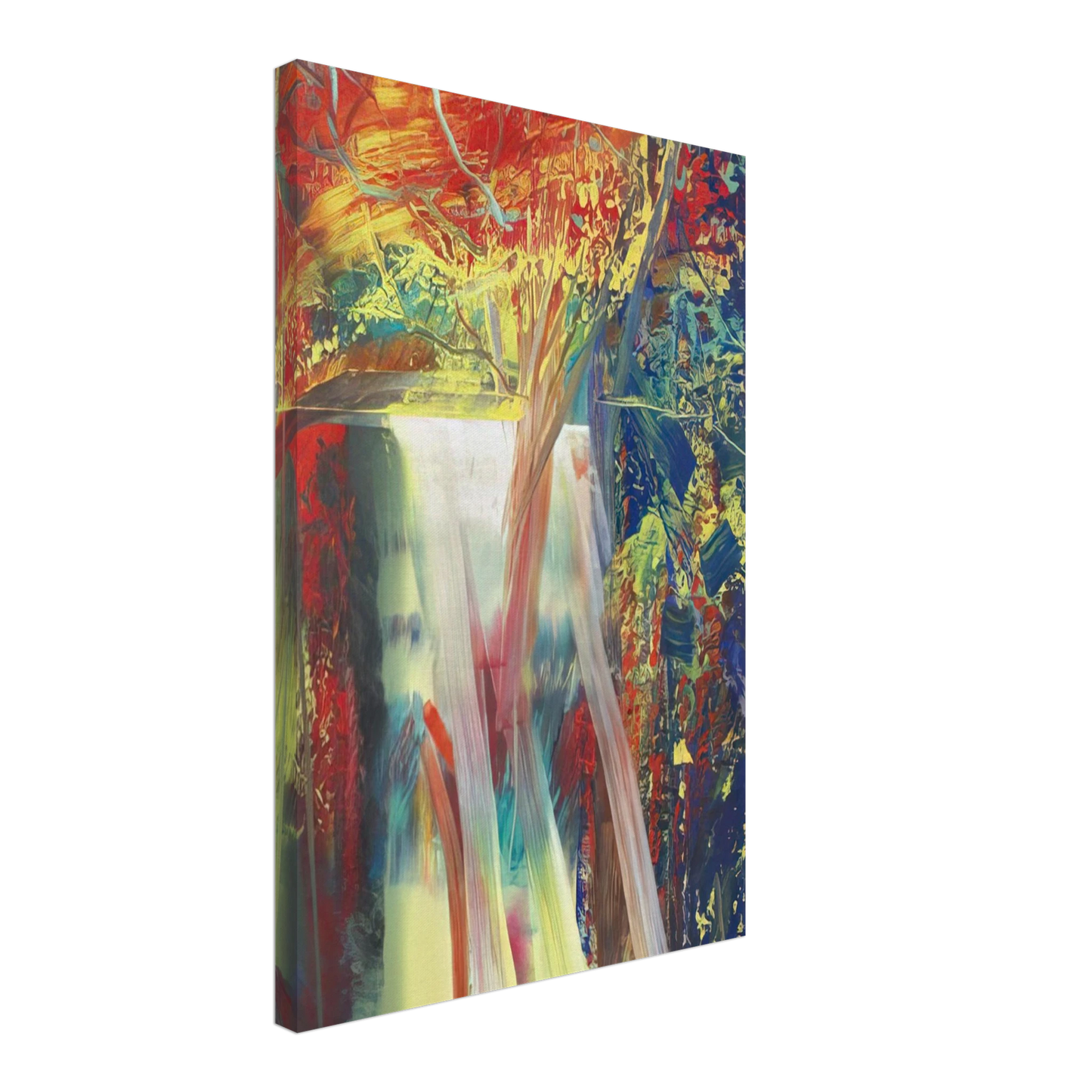 Gerhard Richter - ABSTRACT PAINTING 610 1 Canvas - 40x60 cm / 16x24 inches-canvas